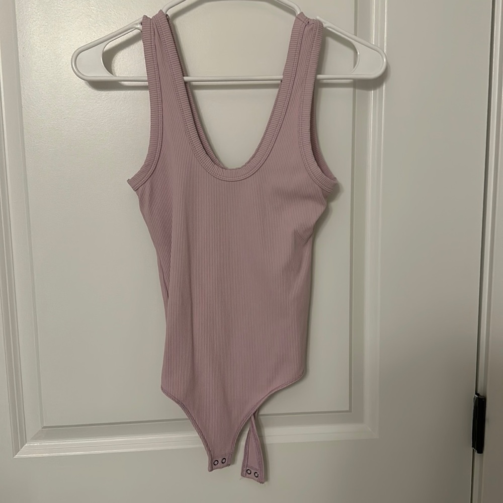 Abercrombie Scoop Ribbed Bodysuit